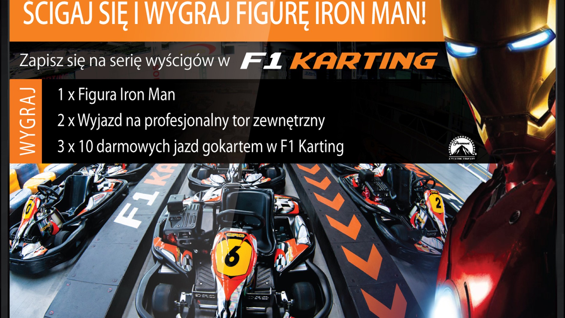 Ścigaj się z Auto Światem i F1 Karting