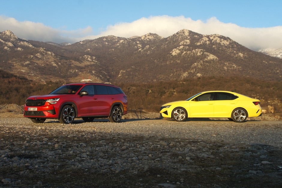 Skody Octavia i Kodiaq RS