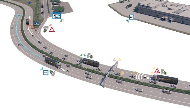 Ciężarówka z automatycznym pilotem