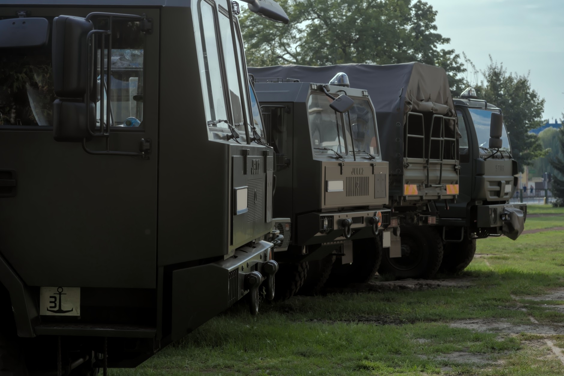 Wojskowe ciężarówki Jelcz