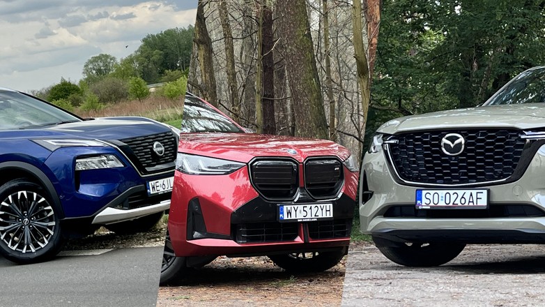 Nissan X-Trail, BMW X3 i Mazda CX-60