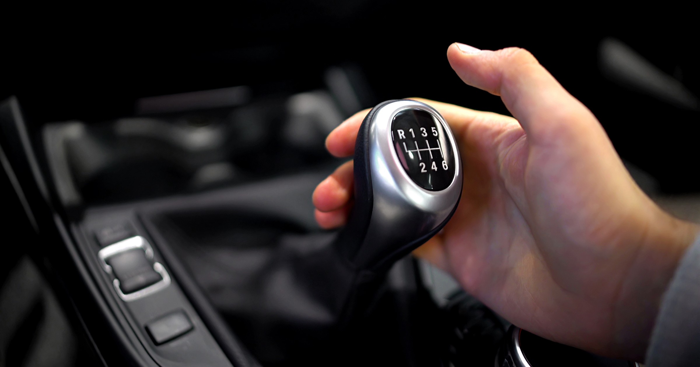 Auto z ręczną skrzynią biegów