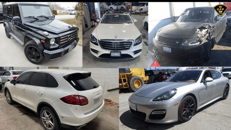 Kanada - skradzione pojazy