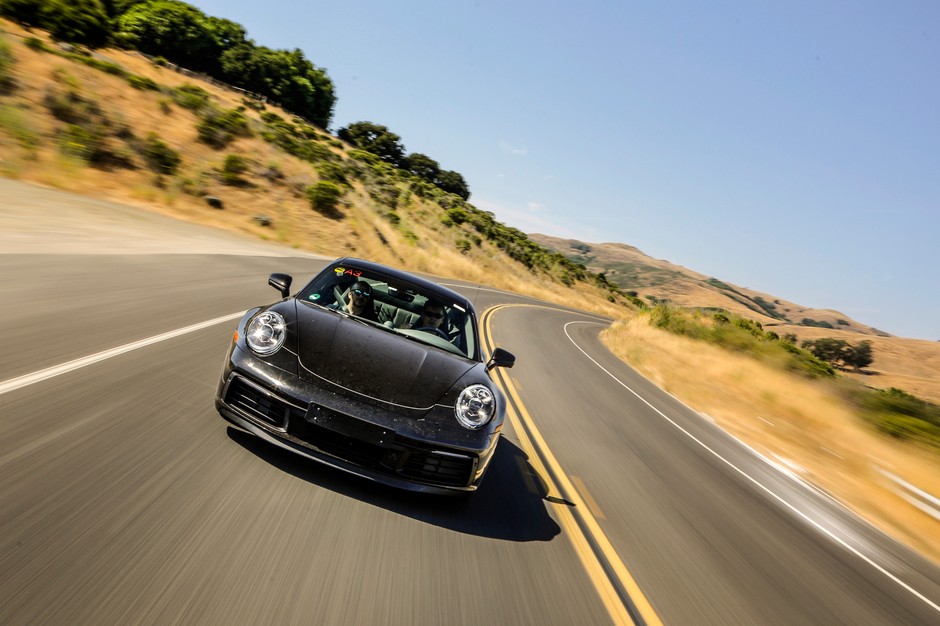 Nowe Porsche 911 podczas testów