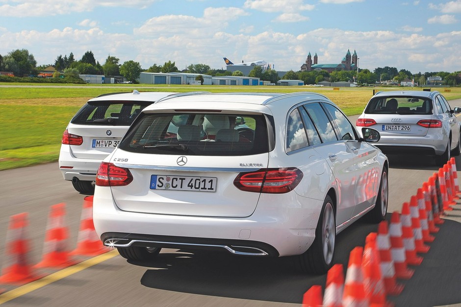 Audi A4 Avant 2.0 TDI Clean Diesel, BMW 320d Touring, Mercedes C250 BlueTec Kombi