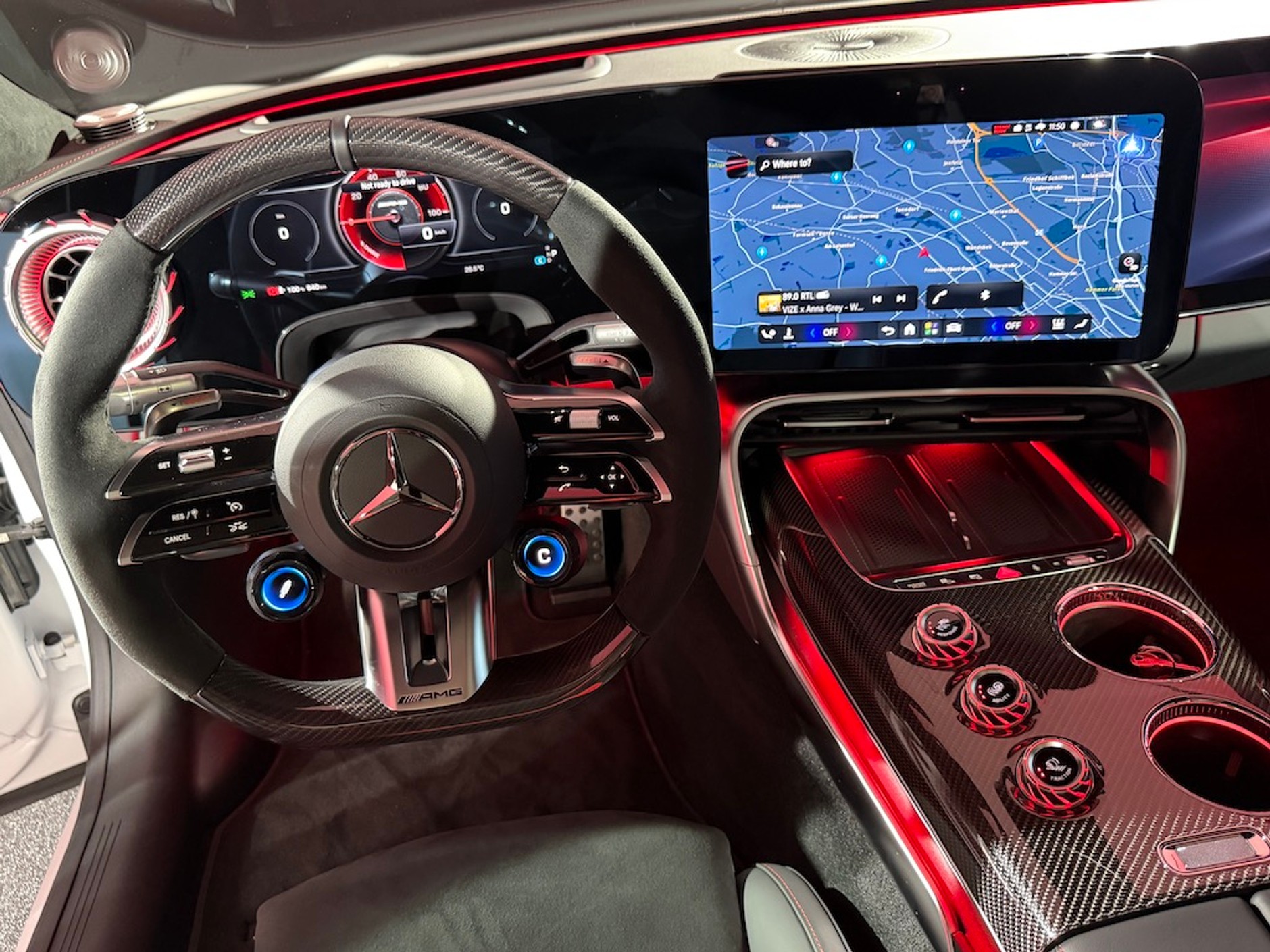 Nowy elektryczny Mercedes AMG GT 4-Door Coupe