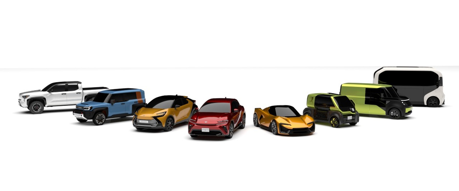 Toyota Lifestyle BEV line-up