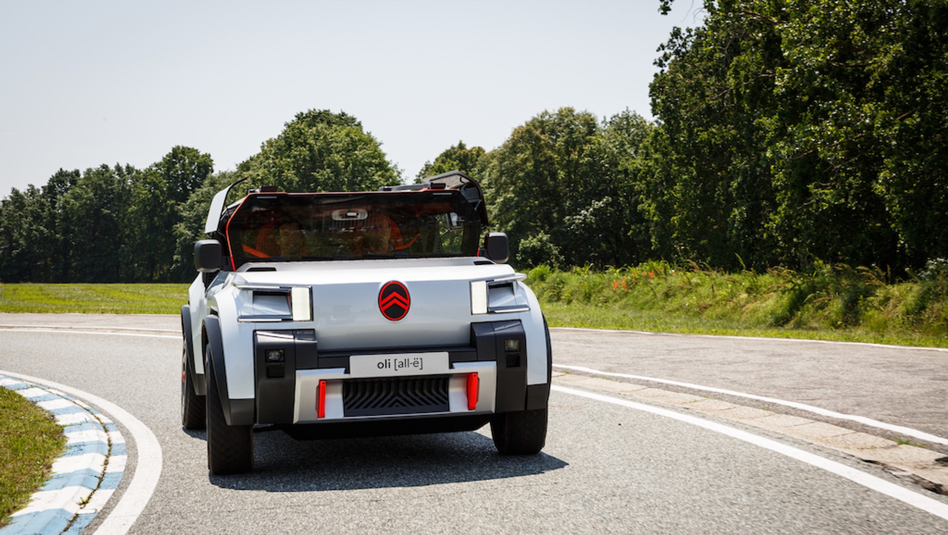 Citroen Oli na torze Balocco