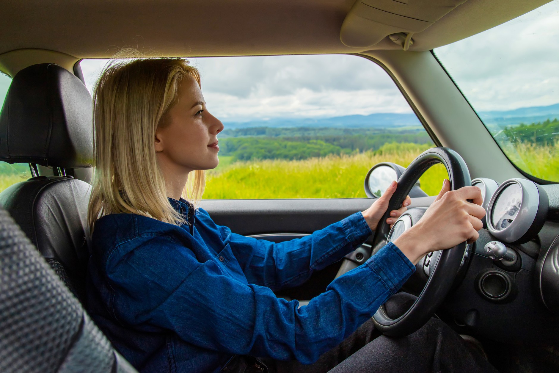 Kierująca samochodem