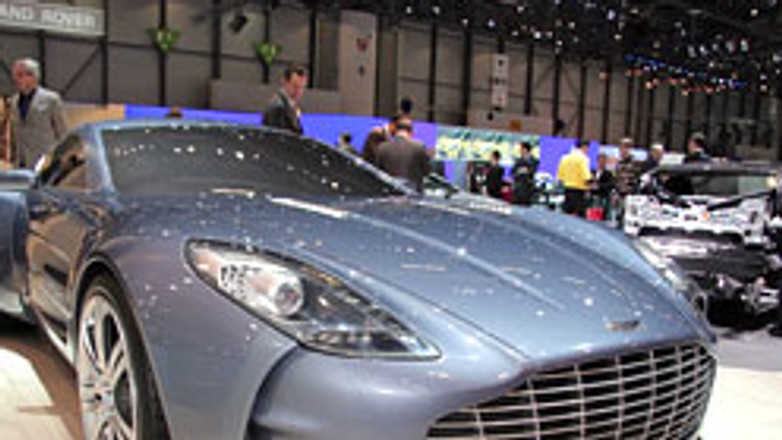 Genewa 2009: Aston Martin One-77 – oficjalna premiera