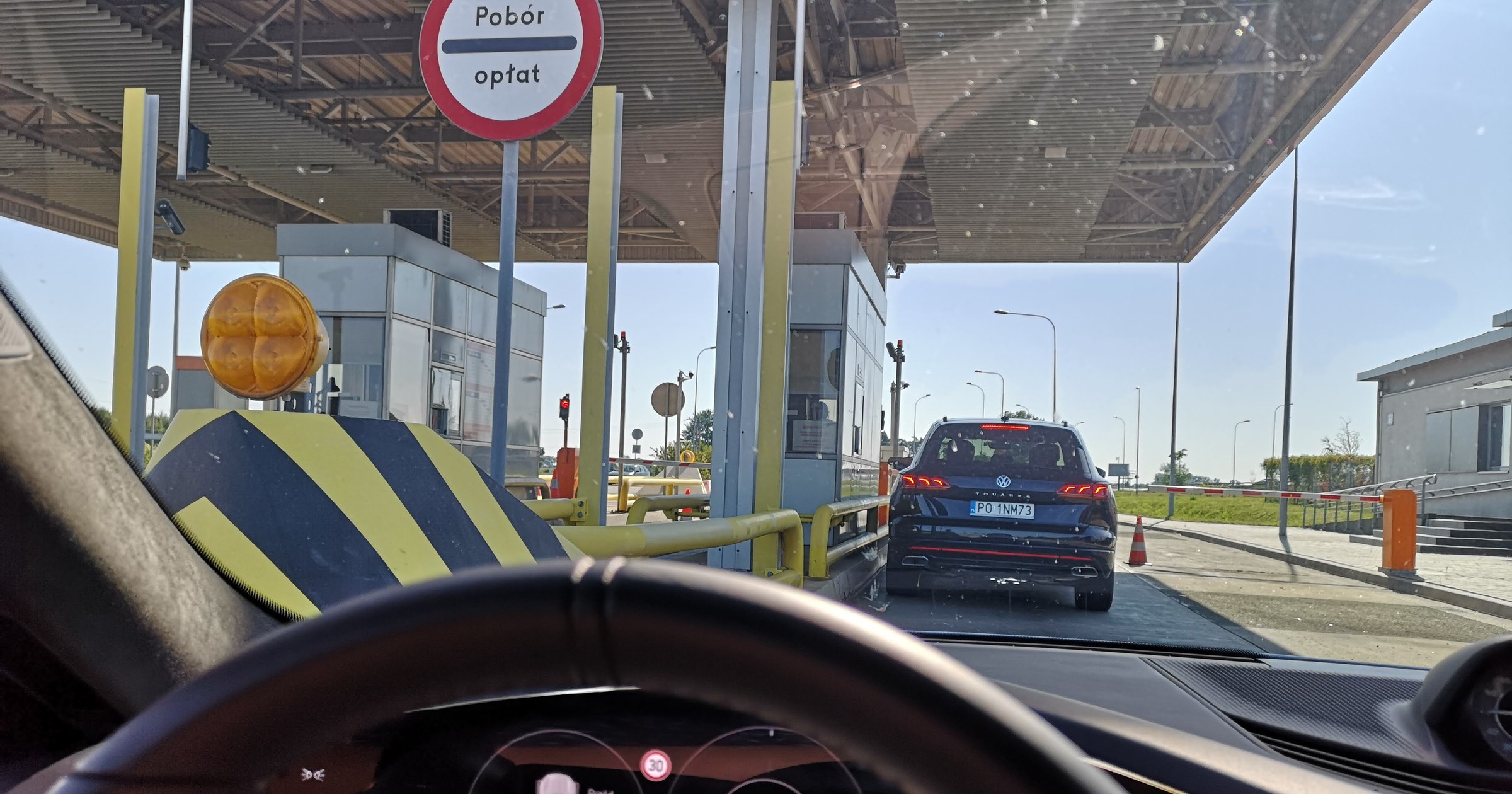 Pobór opłat na autostradzie
