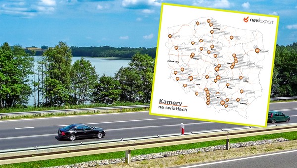 Mamy wielką listę i mapę punktów, gdzie system RL wlepia 15 pkt karnych mandatu. Z automatu