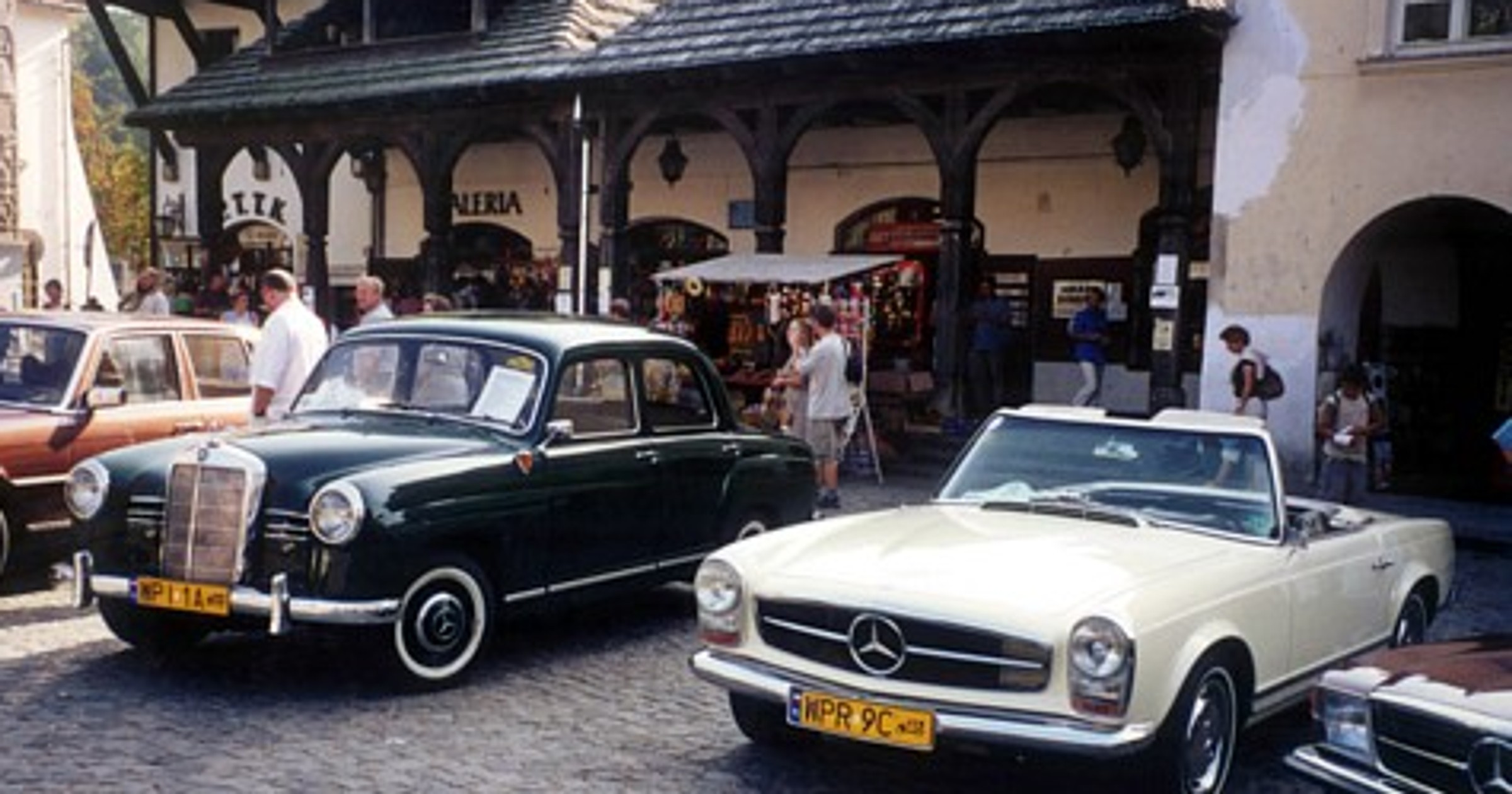 Mercedesy w Kazimierzu