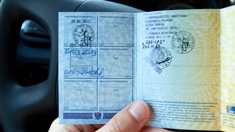 Dowód rejestracyjny