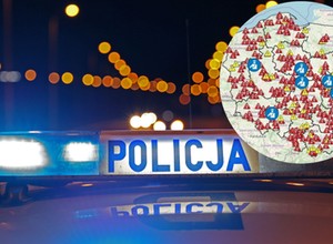 Mapa policji budzi grozę. Takie były wakacje 2024 na drogach