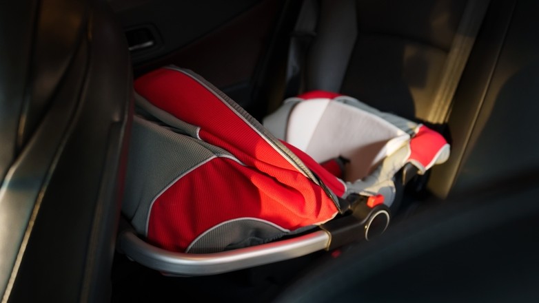 Fotelik w samochodzie