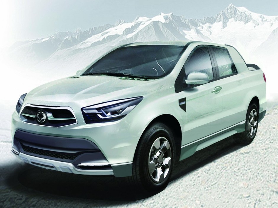 Ssang Yong Sut 1 Concept – Actyon Sports na nowo