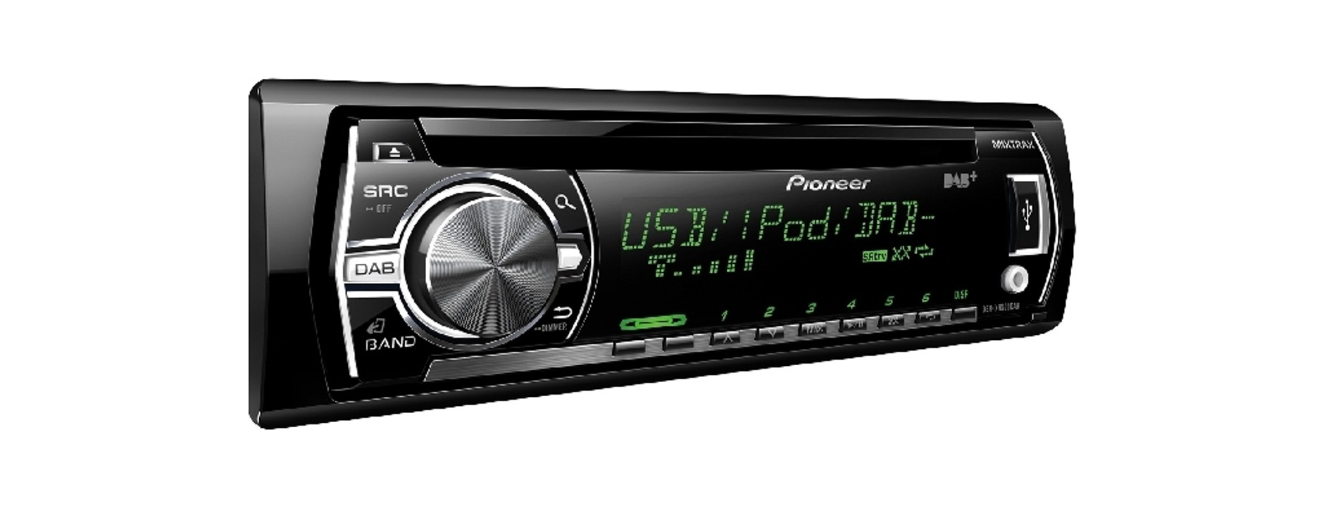 Pioneer DEH-X6500DAB: cyfrowe radio