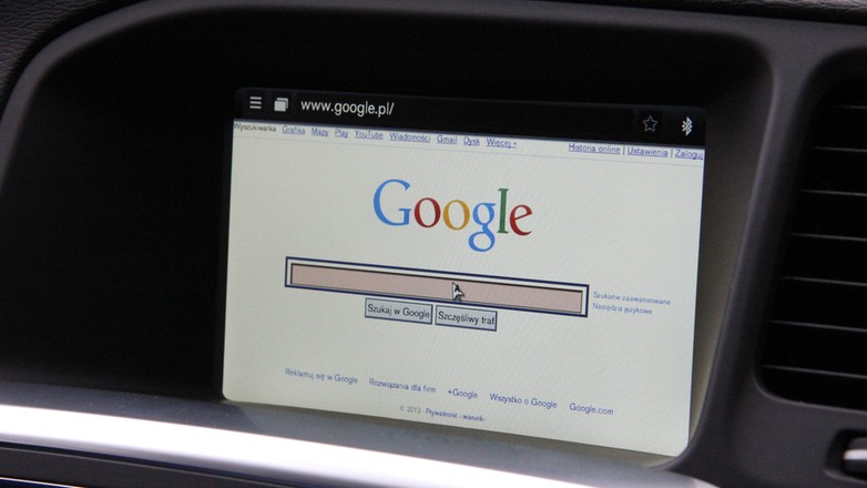 Google w Volvo Sensus