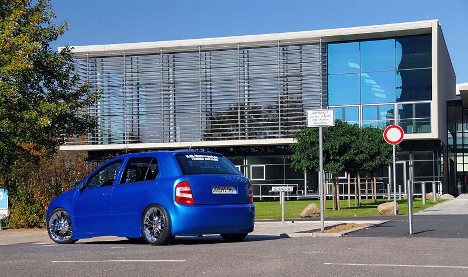 Garaż tunera: Škoda Fabia 1,8 Turbo – smerfny hatchback