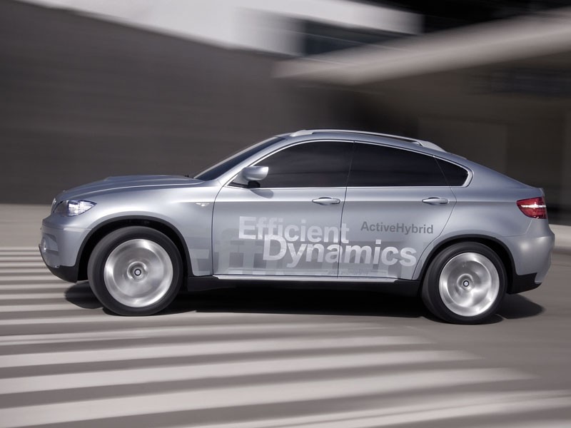 IAA Frankfurt 2007: BMW Concept X6 ActiveHybrid