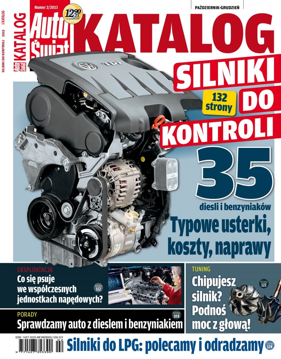 Nowy Katalog Auto Świata – Silniki do kontroli