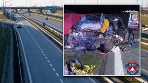 Tragiczny wypadek na A2: zginęła uciekająca z Ukrainy matka i dwójka jej dzieci