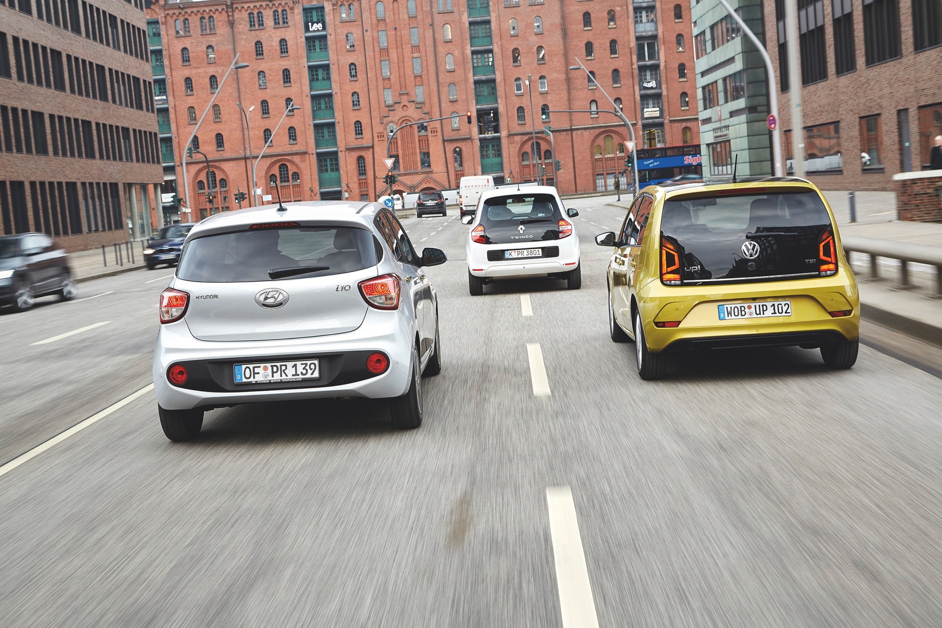 Porównanie: Hyundai i10 kontra Renault Twingo i VW Up!