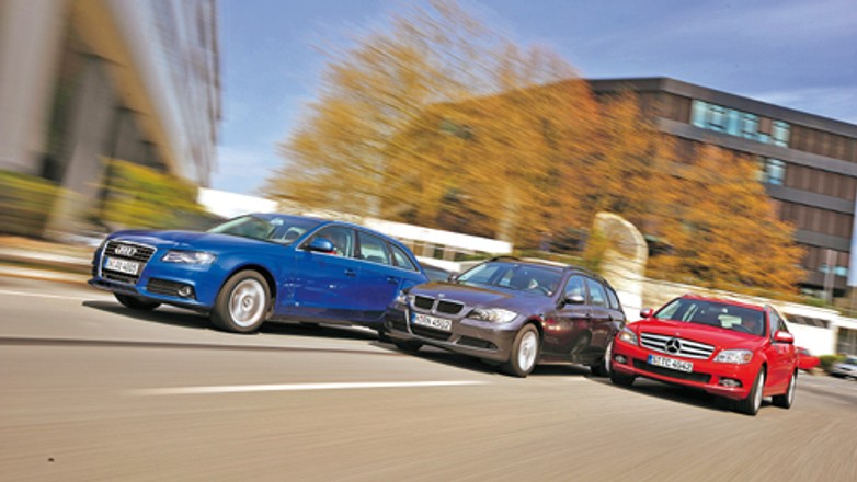 Audi A4 kontra BMW 3 i Mercedes C - Eleganckie i drogie, ale czy praktyczne?