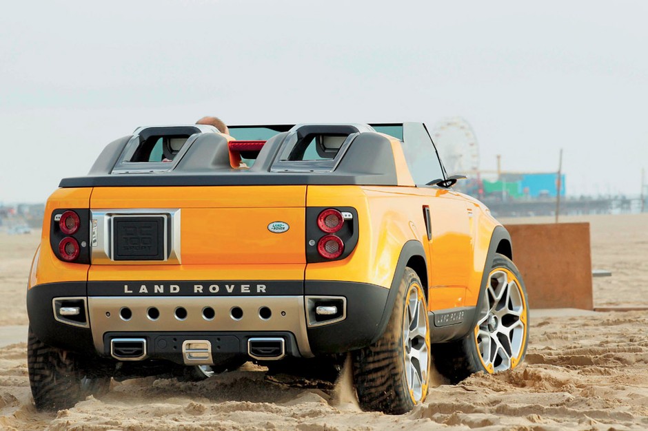 Land Rover DC100 Sport: podróż do przyszłości