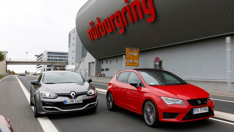 Seat Leon Cupra 280 kontra Renault Mégane R.S. 275 Trophy - Zemsta Cupry