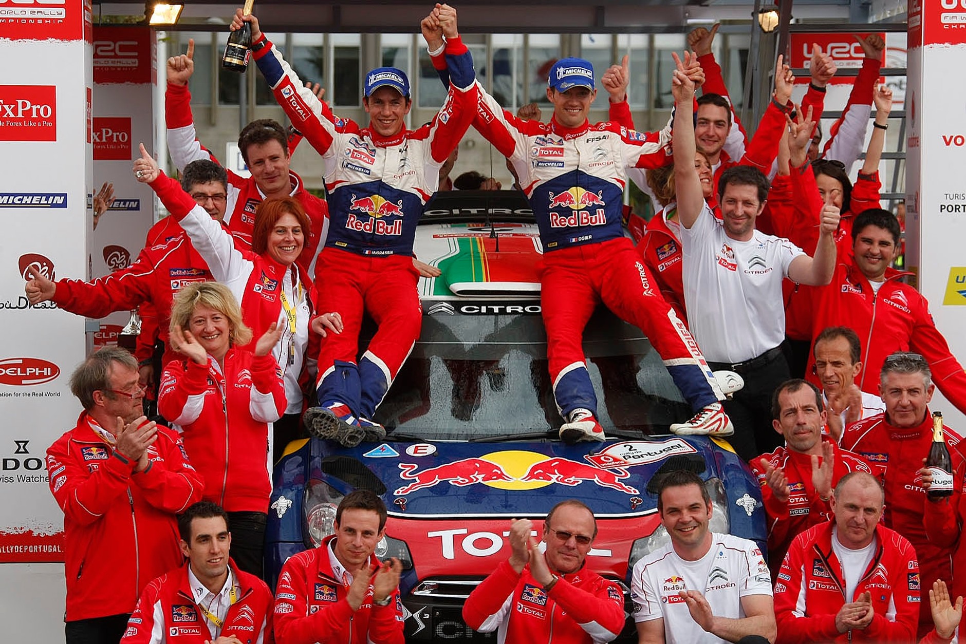 Rajd Portugalii 2011: złoty Ogier, dublet Citroena (3. etap, wyniki)