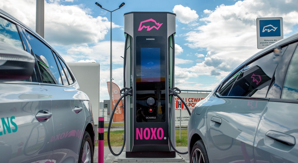 Stacja ultraszybkiego ładowania Siemensa