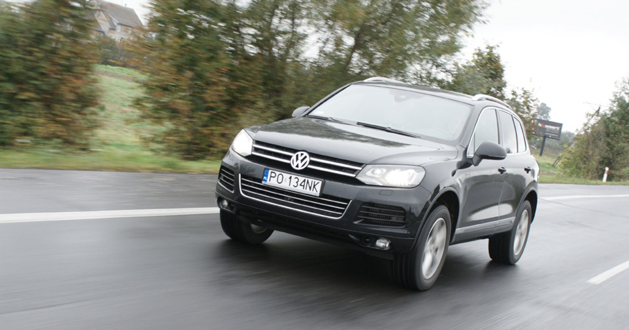 ZNAKI CZASU...: Testujemy VW Touareg