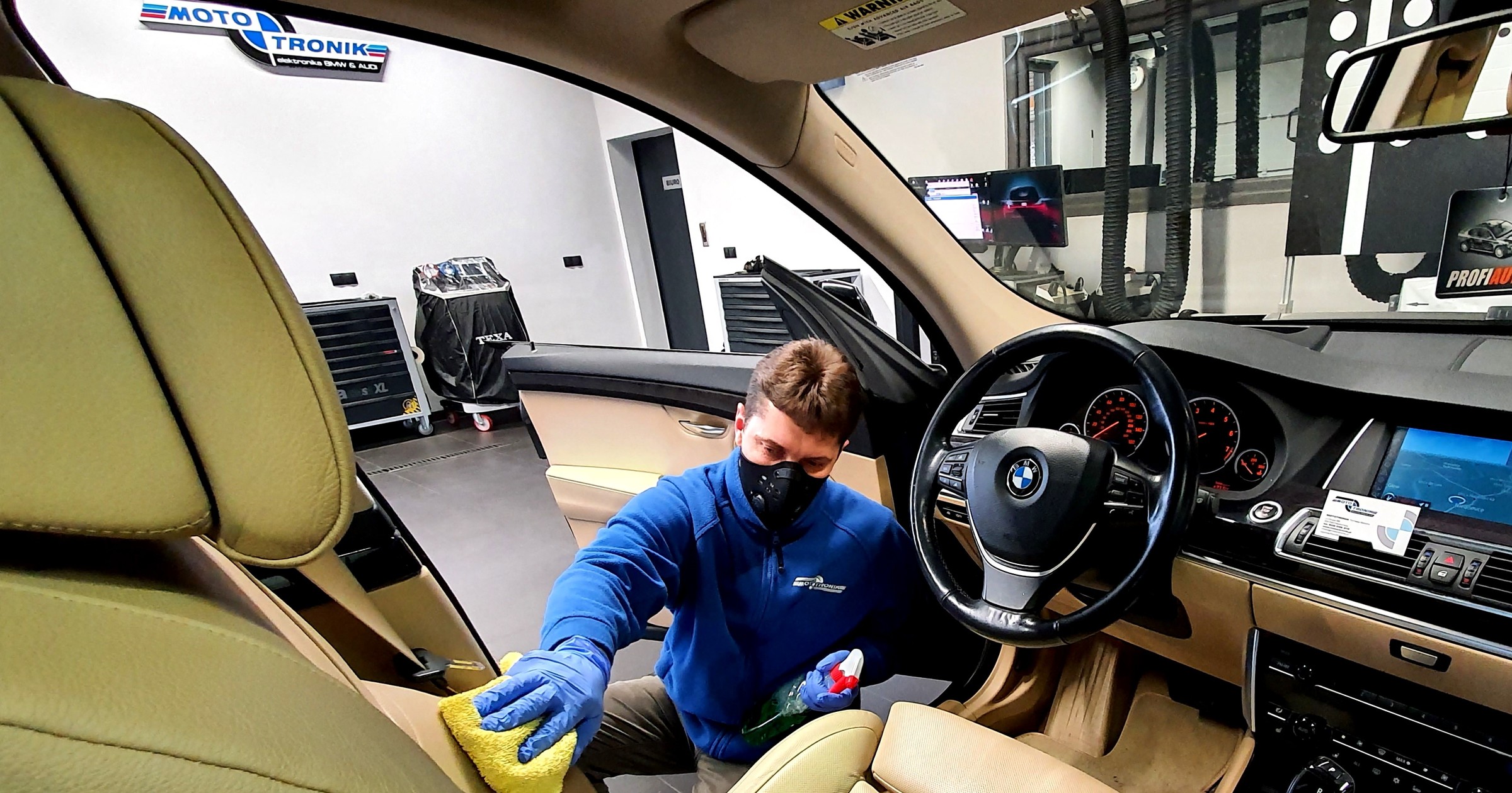 Serwisy dbają o bezpieczeństwo – można liczyć na to, że przed wydaniem auto zostanie odkażone