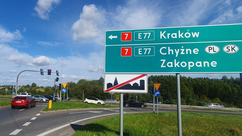 W Myślenicach powstanie nowy węzeł. Ma ułatwić wjazd na zakopiankę