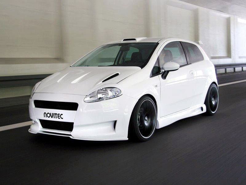 Novitec Fiat Grande Punto X-One – biała bestia
