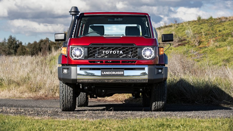Toyota Land Cruiser Serii 70 (od 1984 r.; wersja po liftingu z 2023 r.; model na rynek australijski)