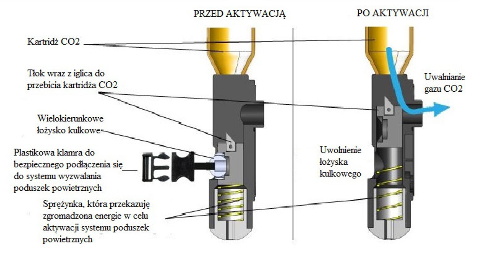 Działanie systemu