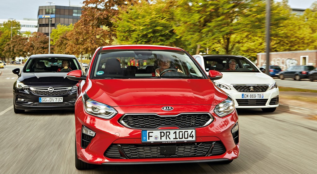 Kia Ceed kontra Peugeot 308 i Opel Astra - który model będzie z dieslem lepszym wyborem?