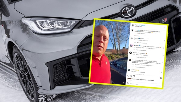 Christian von Koenigsegg nie wyróżniłby się na polskich drogach. Jeździ małą Toyotą