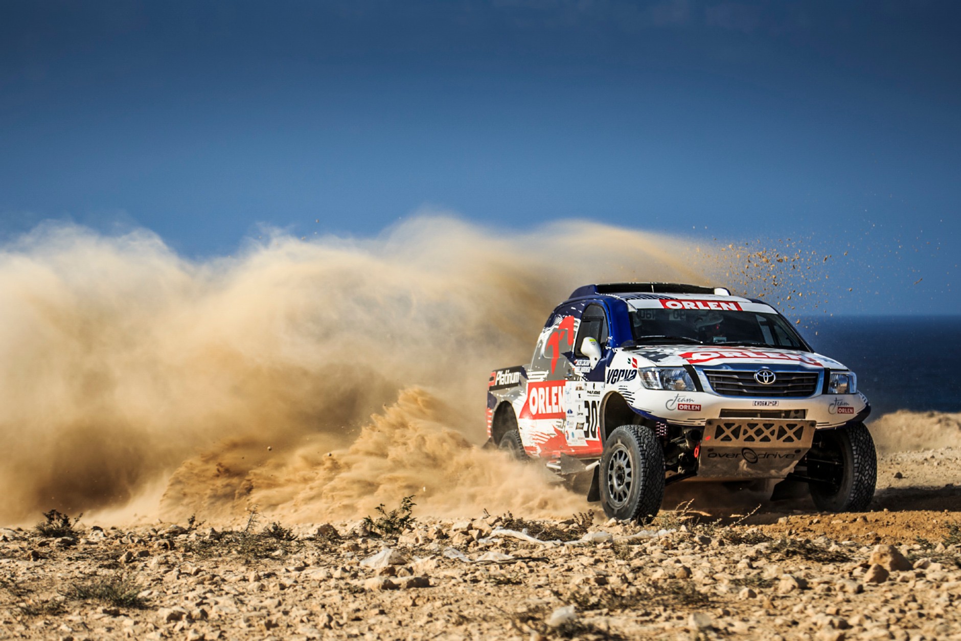 Orlen Team: Małysz bliżej czołówki Pharaons Rally