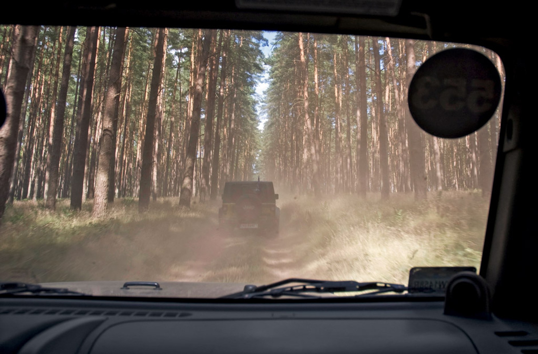 Jak jechać w kolumnie?