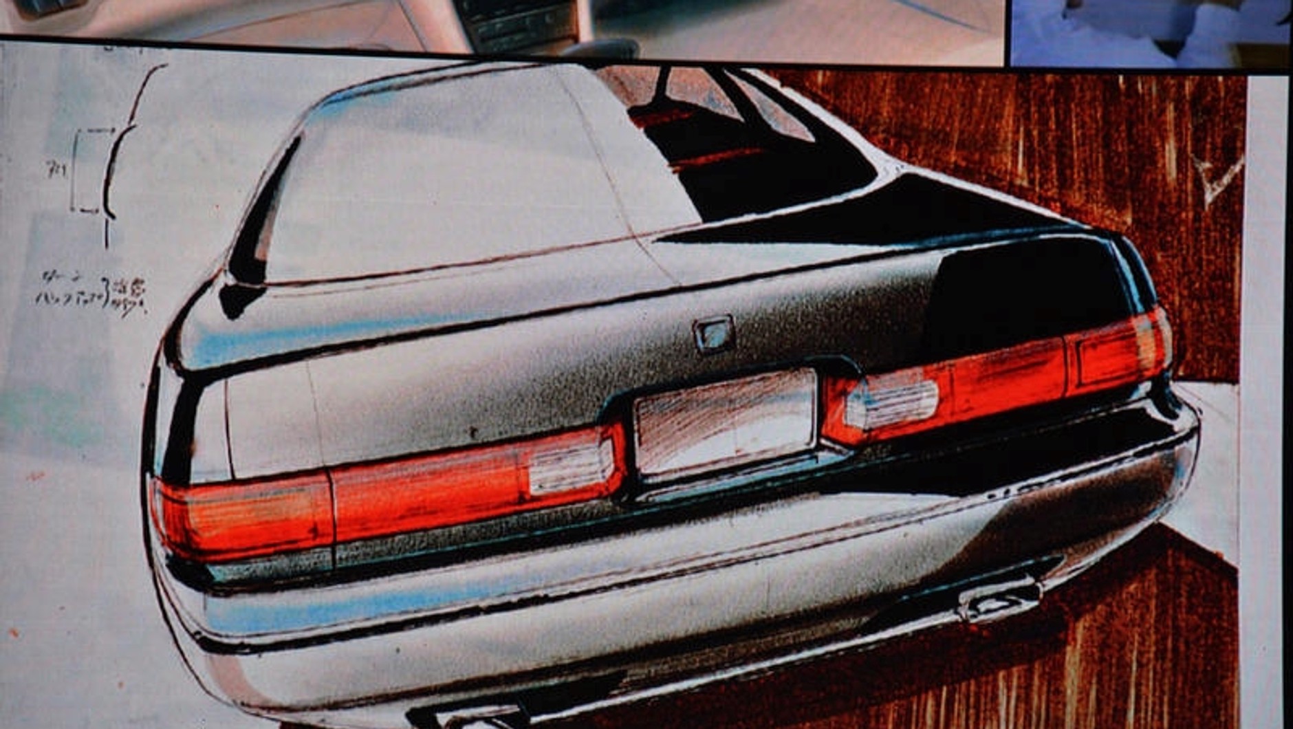 Lexus LS 400: jedna z niezliczonych (i niewdrożonych) propozycji tylnej części nadwozia
