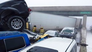 Potężna burza śnieżna w USA. Wielki karambol na autostradzie w Ohio