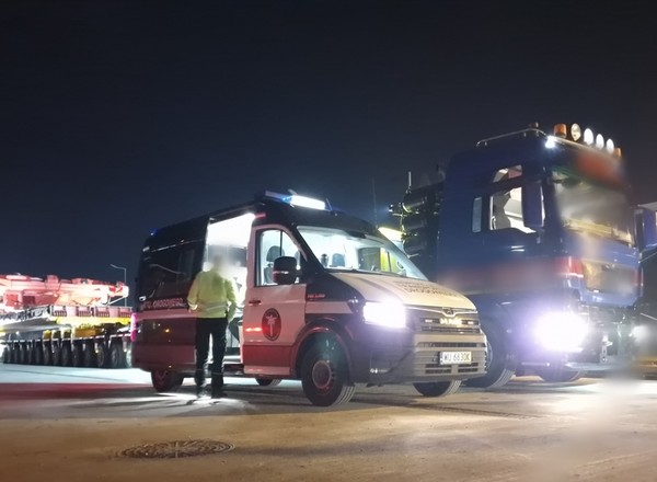 Wiemy, kiedy największy transport w historii przejedzie przez Warszawę