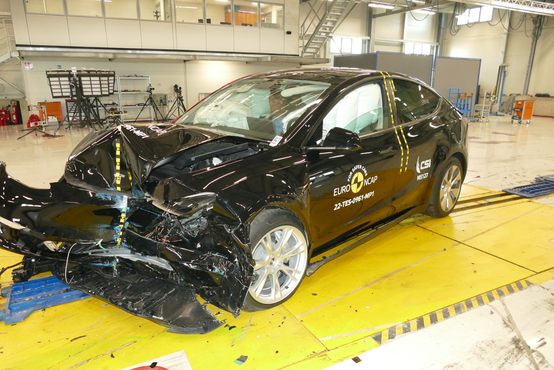 Tesla Model Y Euro NCAP 2022