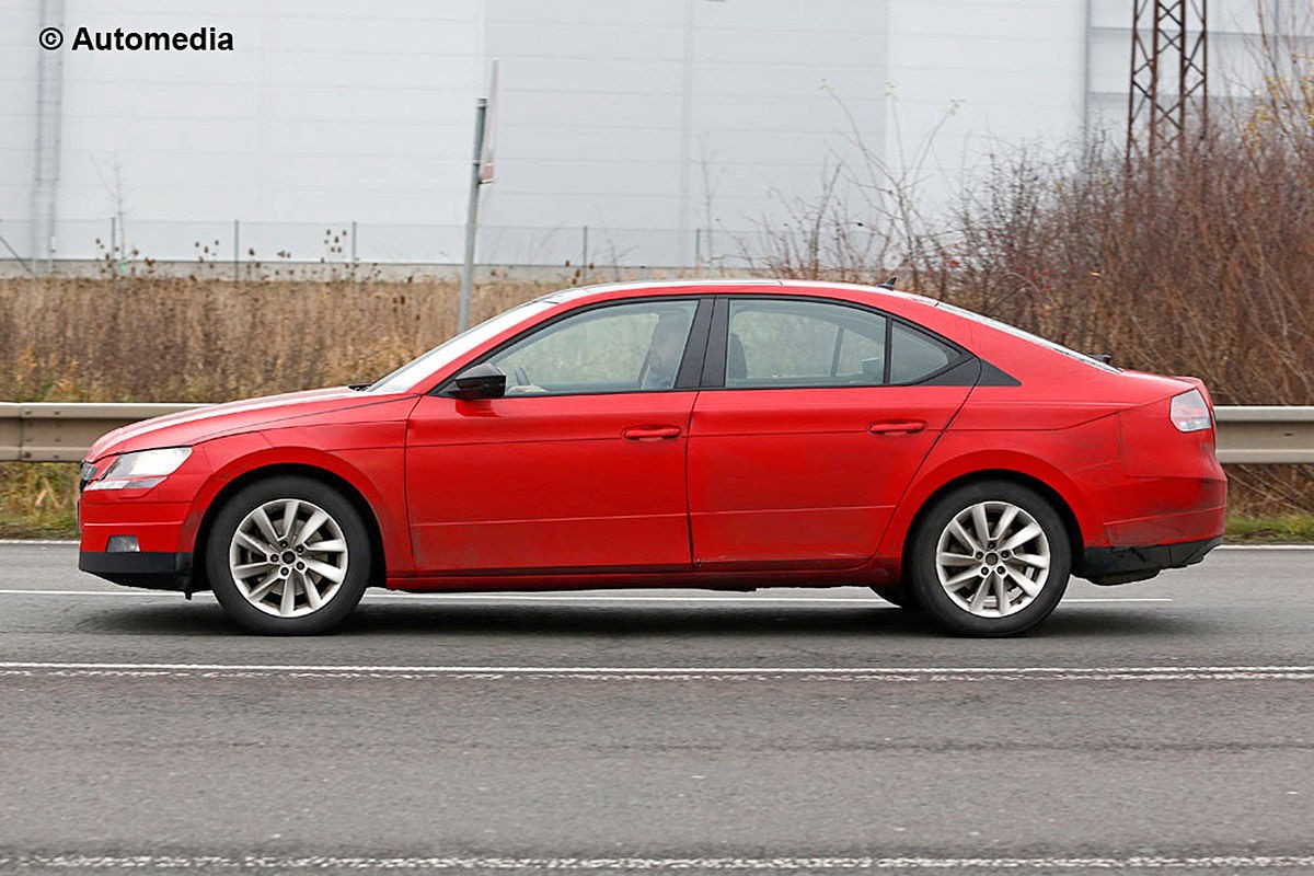 Skoda Superb III – zdjęcia szpiegowskie