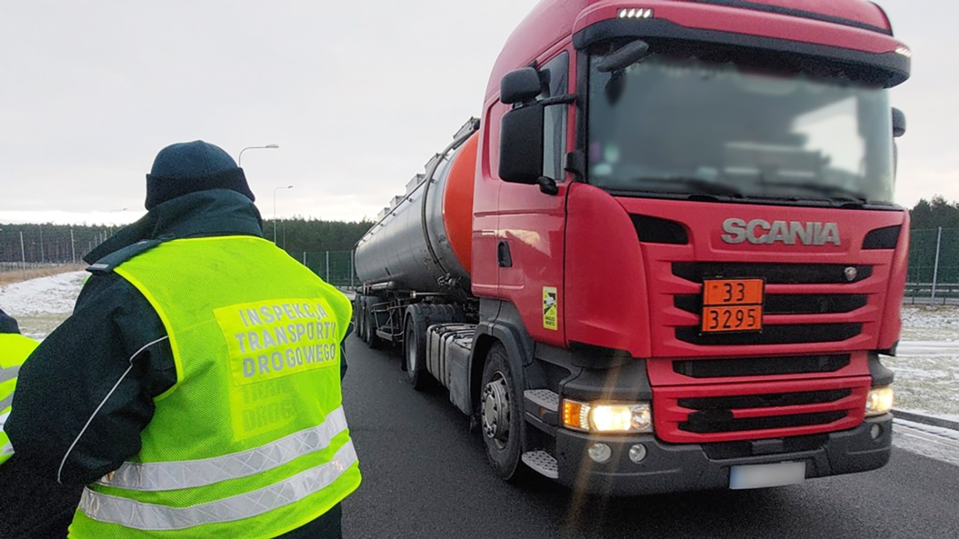 Kontrola ITD pojazdów przewożących niebezpieczne substancje