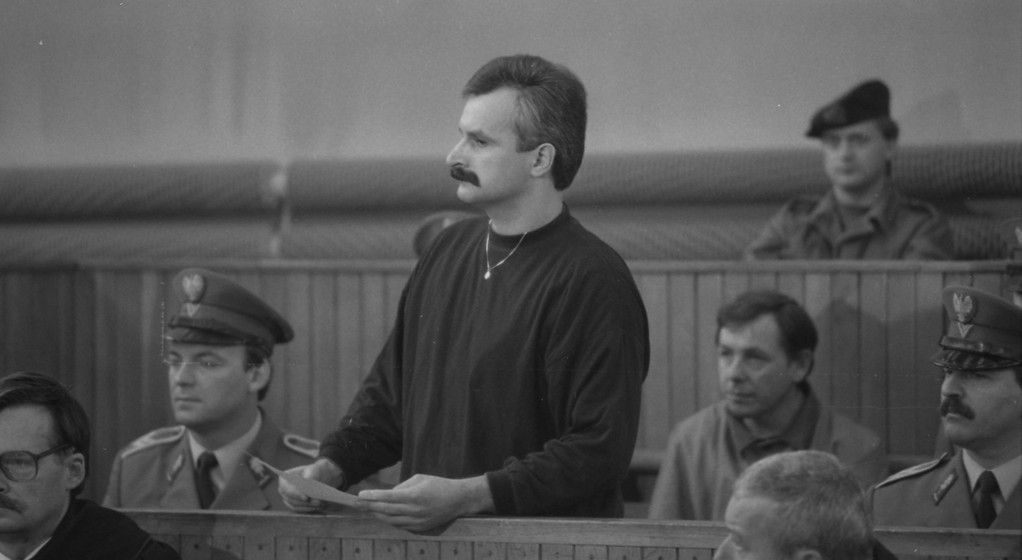 Zdzisław Najmrodzki na rozprawie sądowej